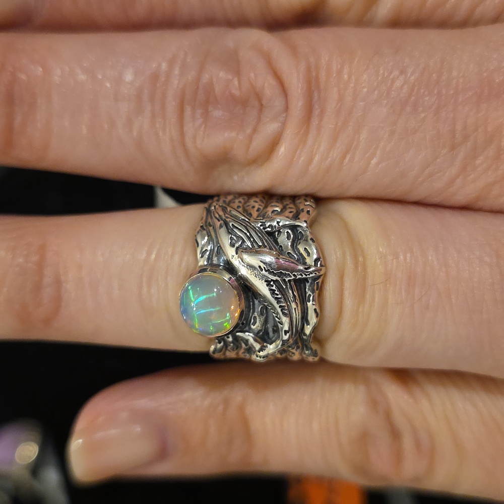 NEW Size 6.5 Genuine Sterling Silver Rings - Picture 9 of 10
